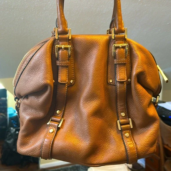 Michael Kors Tan Leather Purse - Picture 3 of 7